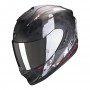 Scorpion EXO-1400 AIR SYLEX Matt Black-Silver-Red