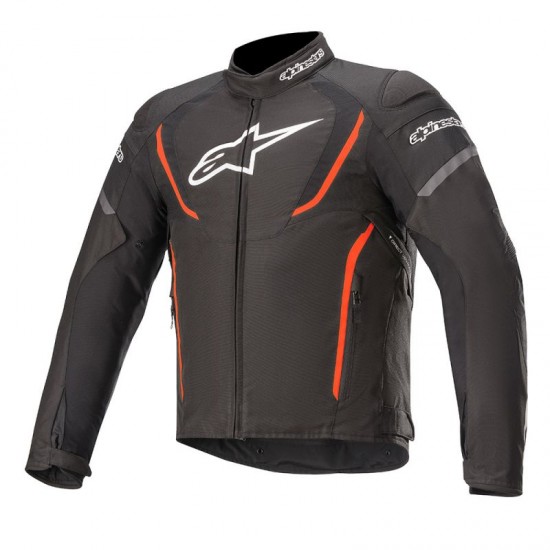 Alpinestars T-jaws V3 Waterproof Jacket Black Red Fluo