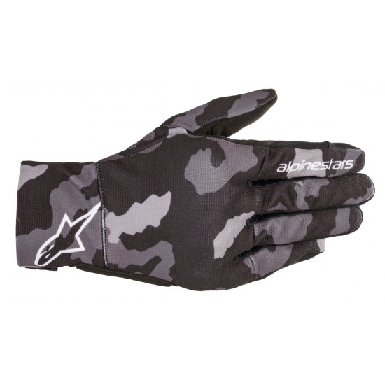 Alpinestars Reef Gloves Black Gray Camo