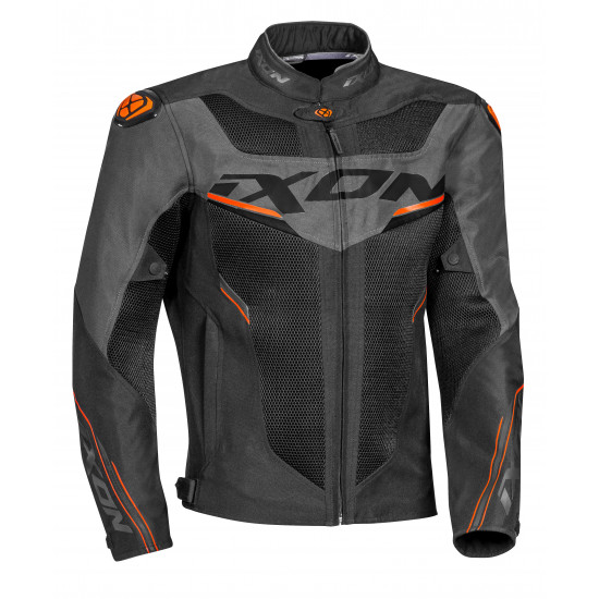 IXON Draco Jacket Noir/Anthracite/Orange