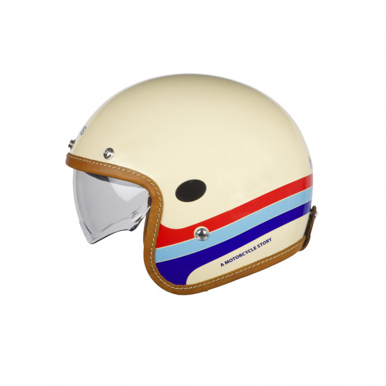 Helstons Mora Helmet Carbon Beige