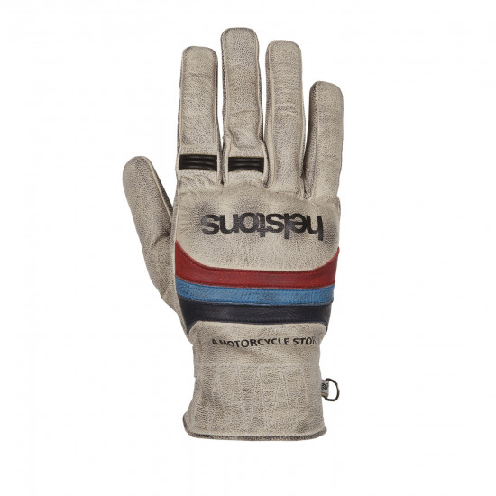 Helstons Bora Hiver Cuir Beige-bleu-rouge