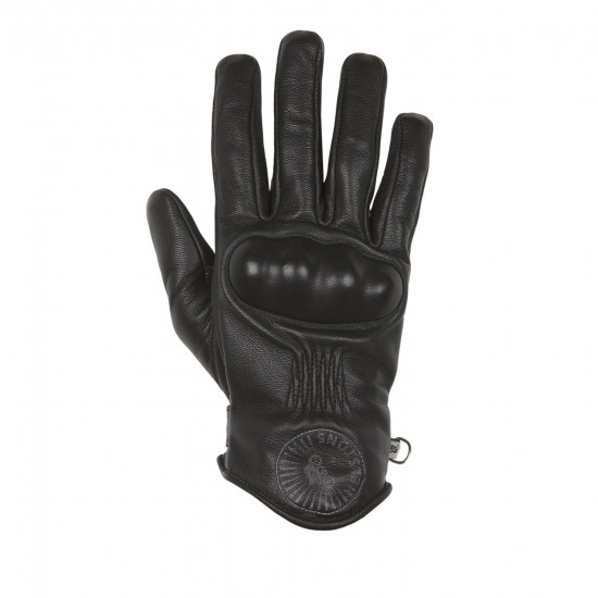 Helstons Snow Hiver Cuir Noir