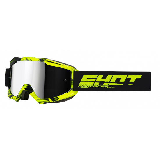 SHOT LUNETTES IRIS JET BLACK NEON YELLOW