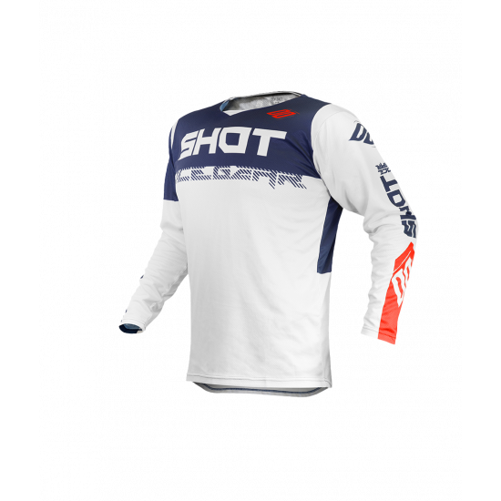 SHOT MAILLOT TRUST BLUE RED
