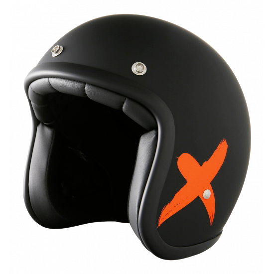 Stormer PEARL X-RIDER NOIR/ORANGE FLUO MAT