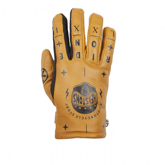 Helstons Kustom Hiver Cuir Gold (helmet)