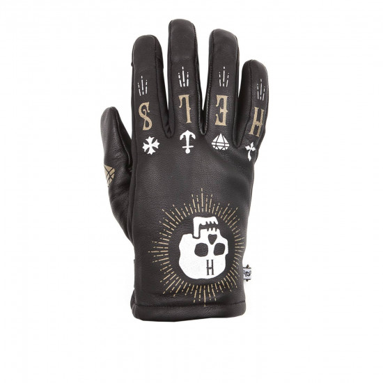 Helstons Grafic Hiver Cuir Noir