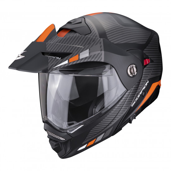 Scorpion ADX-2 CAMINO Noir mat-Argent-Orange