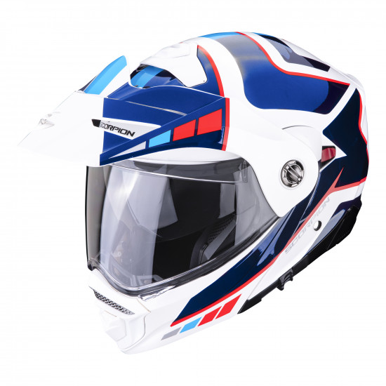 Scorpion ADX-2 CAMINO Blanc perle-Bleu-Rouge