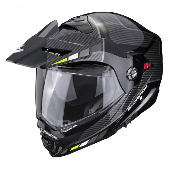 Scorpion ADX-2 CAMINO Noir-Argent-Jaune fluo