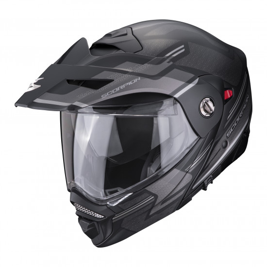 Scorpion ADX-2 CARRERA Noir mat-Argent
