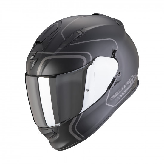 Scorpion EXO-491 WEST Noir mat-Argent