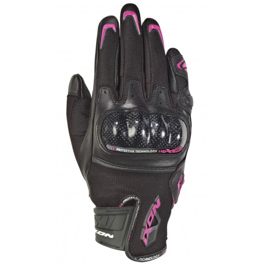 IXON Rs Rise Air L NOIR/FUSHIA