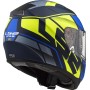 LS2 FF397 VECTOR FT2 KRIPTON MATT Bleu HI VIS