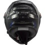 LS2 FF324 METRO EVO BUZZ MATT NOIR TITANIUM Bleu P/J