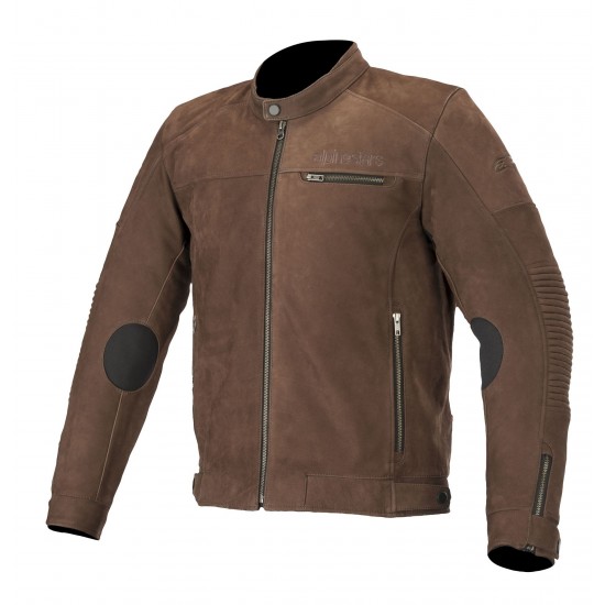 Alpinestars Warhorse Leather Jacket Tobacco Brown