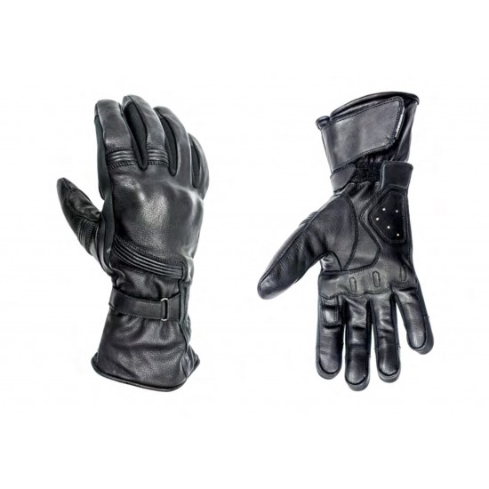 Helstons Titanium Hiver Cuir Noir