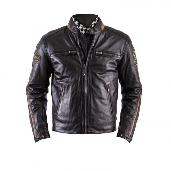 Helstons Ace Cuir Rag Marron