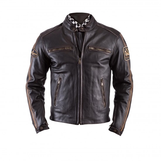 Helstons Ace Cuir Oldies Marron