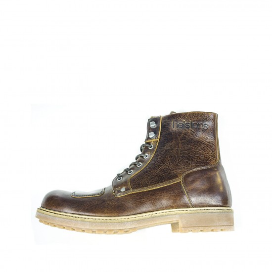 Helstons Mountain Cuir Aniline Marron
