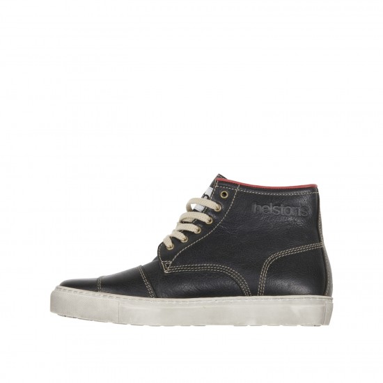 Helstons Basket C5 Cuir Aniline Noir