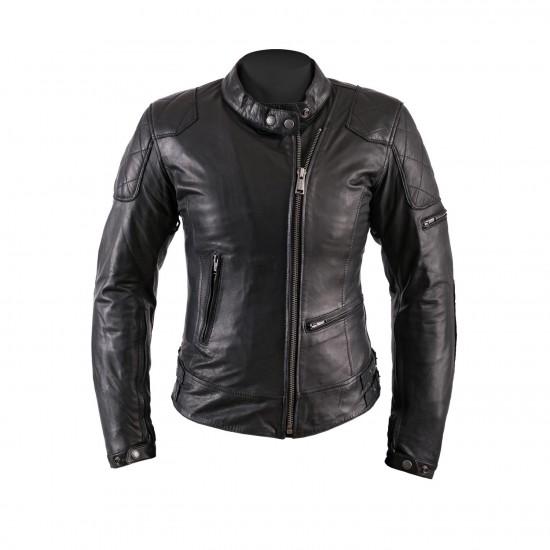 Helstons Ks 70 Femme Cuir De Bovin Noir